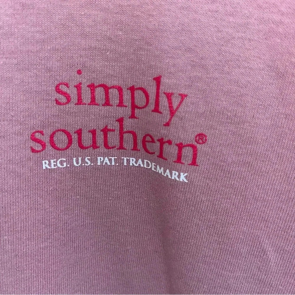 NWOT-Simply southern long sleeve sweet tea woman’s tee - Picture 3 of 4